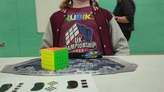 Some decent blind solves - 49.71 3BLD and 15:26 5BLD singles | Hampshire Autumn 2025