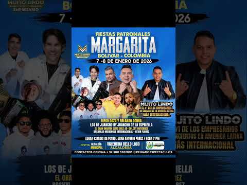 Mijito lindo el #1 de los Empresarios de conciertos en América Latina.Fiestas Margarita Bolivar 2026