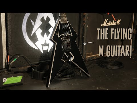 Ryan Waste's Flying M Guitar — Municipal Waste Rig Rundown Trailer