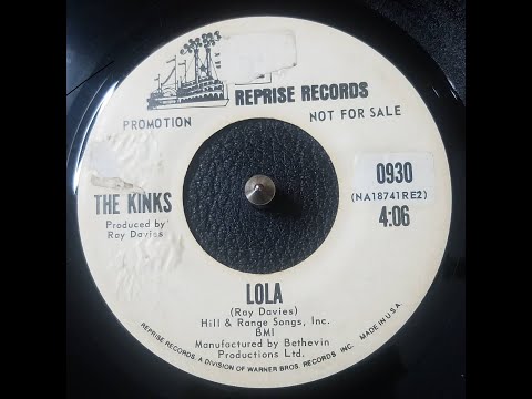 The Kinks - Lola (Promo 45 in Mono)