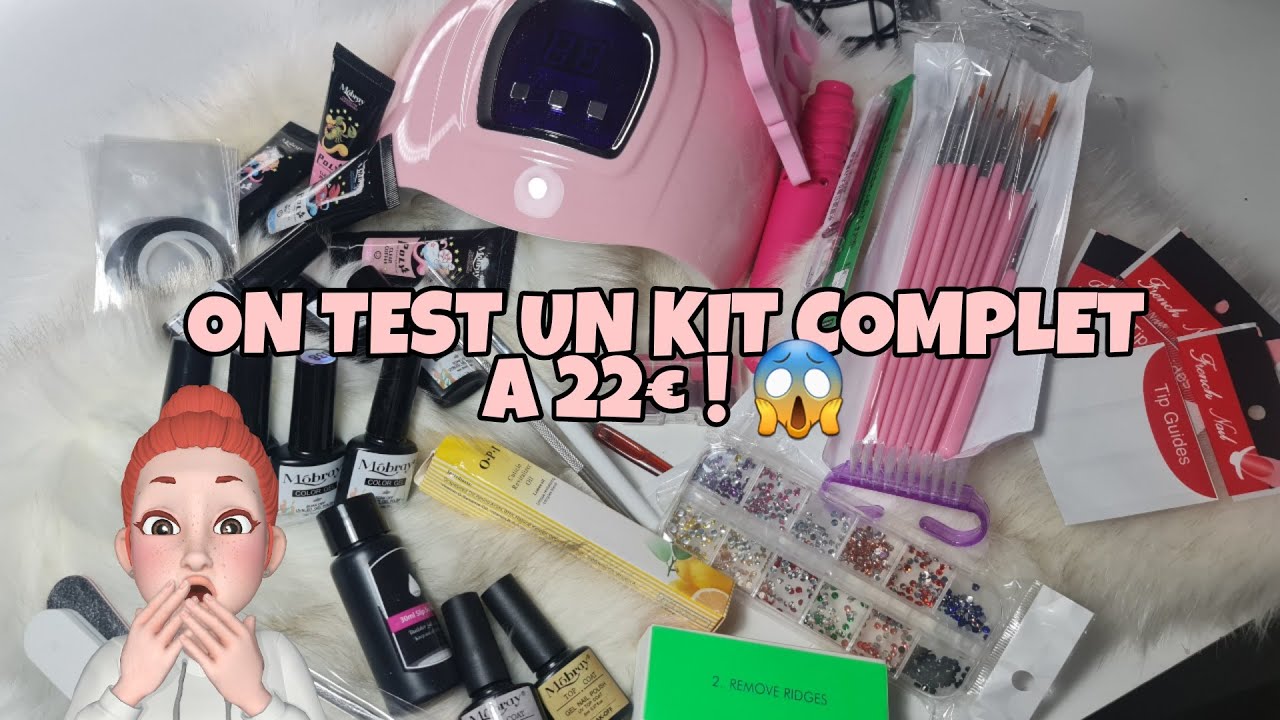 JE TEST UN KIT D'ONGLE COMPLET A 22€ ! 😱  | C'est le choc