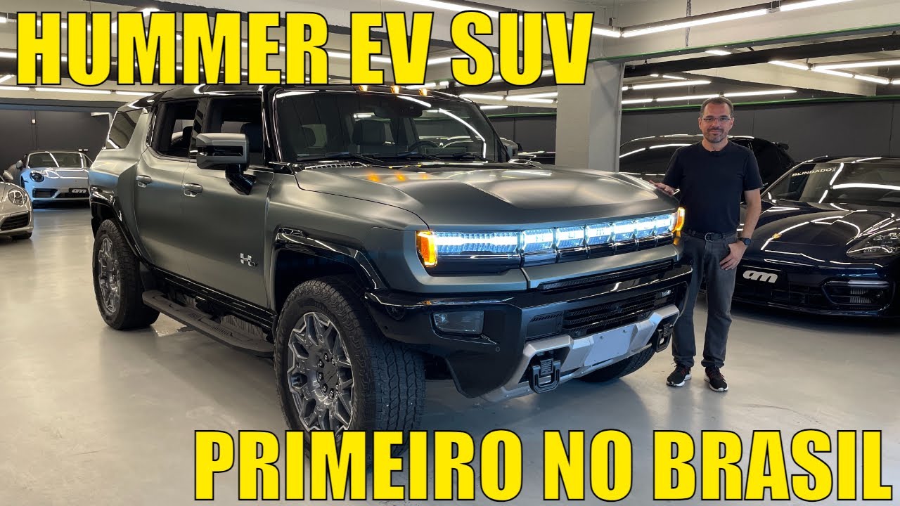 GMC Hummer EV SUV 2024 - Todos os detalhes do primeiro a venda no Brasil