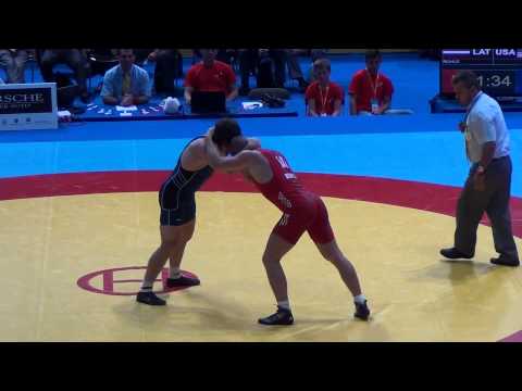 Jr World FS - Dean (USA) tech. Ruhle (LAT), 84 kg