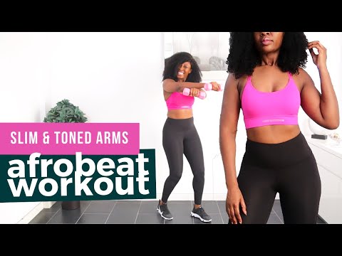 Naira Marley - As E Dey Go | 7 Min Slimmer Arms Workout (Effective)