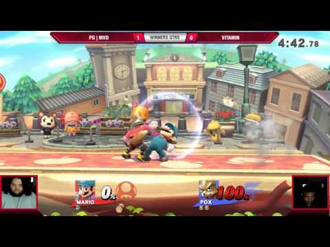 VS Weekly 5/11/17 - Winners Qtrs - MVD (Mario) vs. Vitamin (Fox) - Smash 4