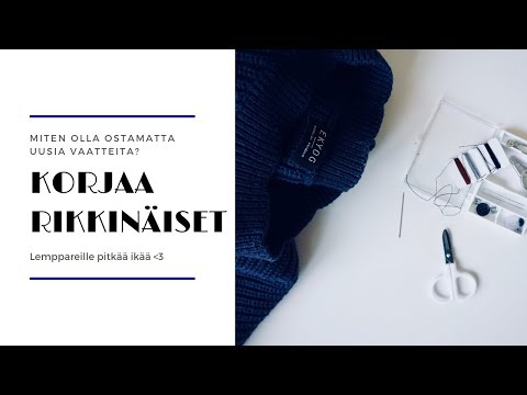 Vaatteiden Korjaaminen