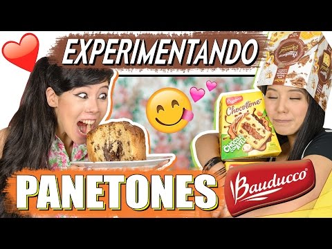 EXPERIMENTANDO PANETONES DA BAUDUCCO! | Blog das irmãs Video