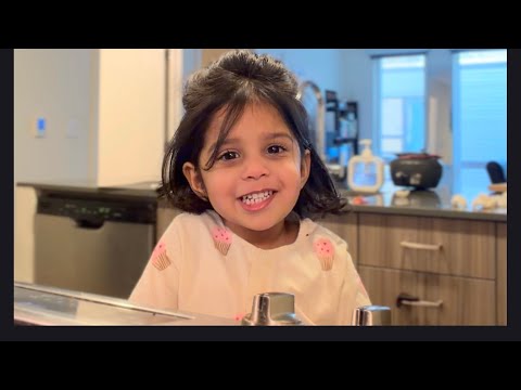 Scrambled eggs with veggies | made by 2 years old.