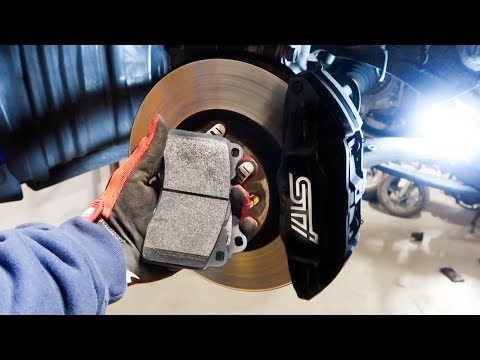 How to Replace Your Car's Brake Pads (Subaru WRX STi)