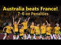 Australia vs France Full Penalty Shootout | Australia (7)0 - 0(6) France | Fifa Women’s WC 2023