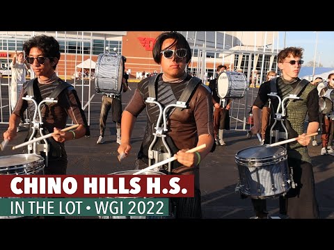 WGI 2022: Chino Hills H.S. - IN THE LOT