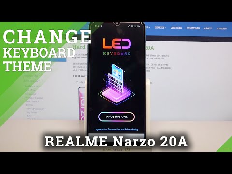 How to Download and Apply LED Keyboard on REALME Narzo 20A – LED Keyboard