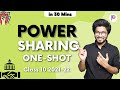 Power Sharing Class 10 2021-22 | Civics Chapter 1 in One-Shot | Easiest Explanation