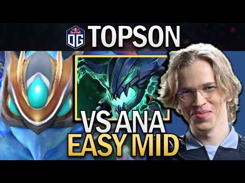OG.TOPSON PUCK VERSUS ANA OUTWORLD DESTROYER - DOTA 2 7.30 GAMEPLAY