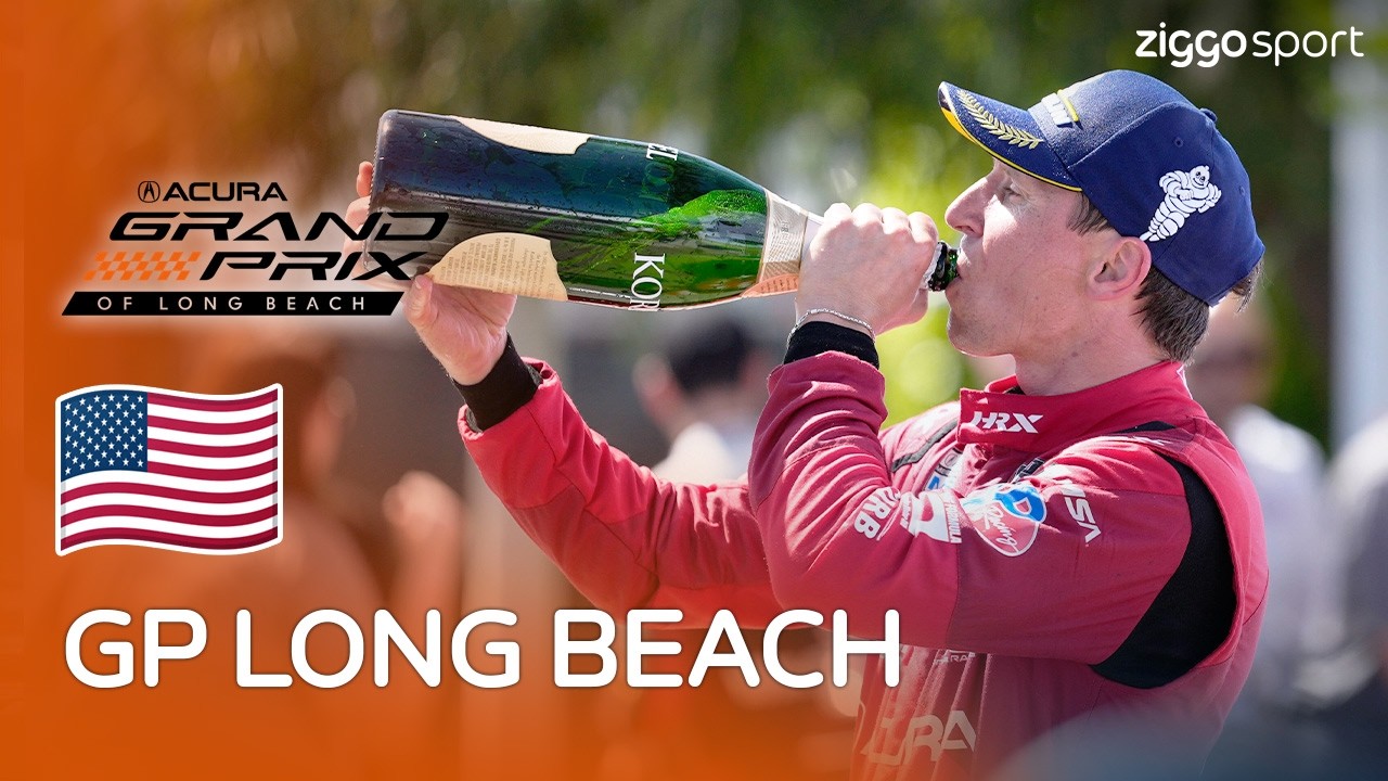 RENGER VAN DE ZANDE ZEGEVIERT VOOR DE DERDE KEER OP LONG BEACH!! 😍🔥 | GP van Long Beach | IMSA