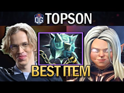 OG.TOPSON INVOKER WITH GLEIPNIR - DOTA 2 7.30 GAMEPLAY