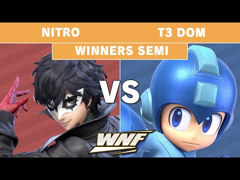 WNF 4.3 - Nitro (Joker) vs T3 Dom (Mega Man) Winners Semi Finals - Smash Ultimate