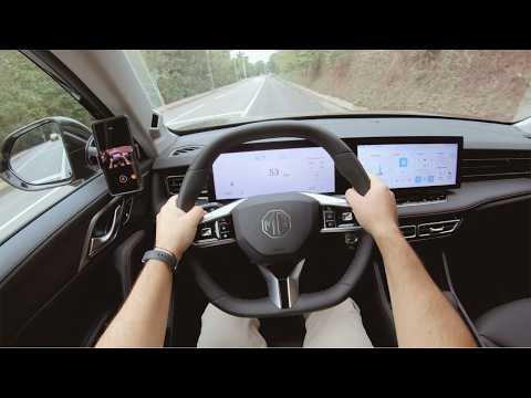 New MG HS 2025 (Exclusive 1.5l 170 hp DCT7) POV Test Drive