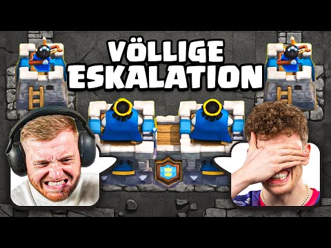 😱🤯SCANDAL WITH TRYMACS IN 2 VS 2 LEAGUE... (I'm at the end) | Clash Royale German