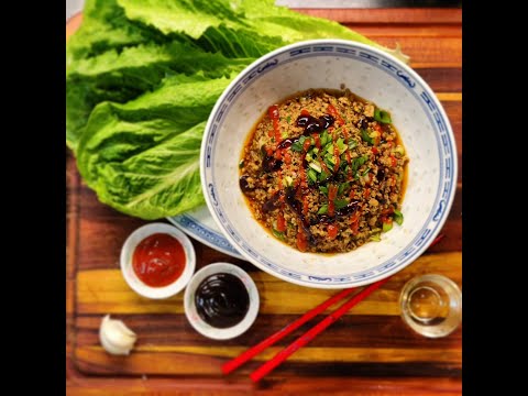 How to Make Asian Pork with Lettuce Wraps