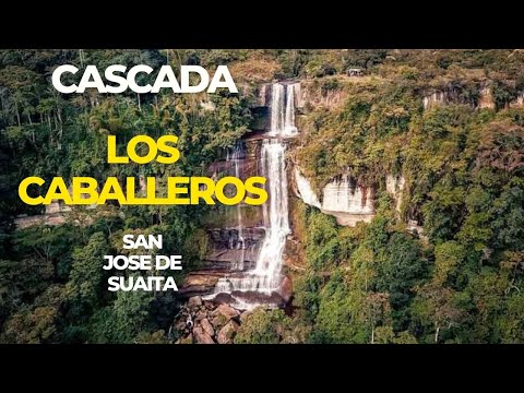 Cascada los Caballeros en San José de Suaita Santander