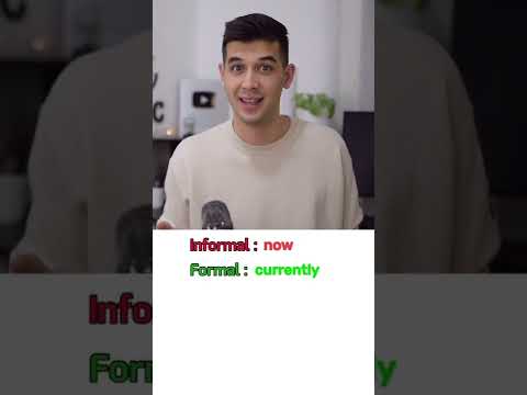 Formal VS Informal English Vocabulary #shorts