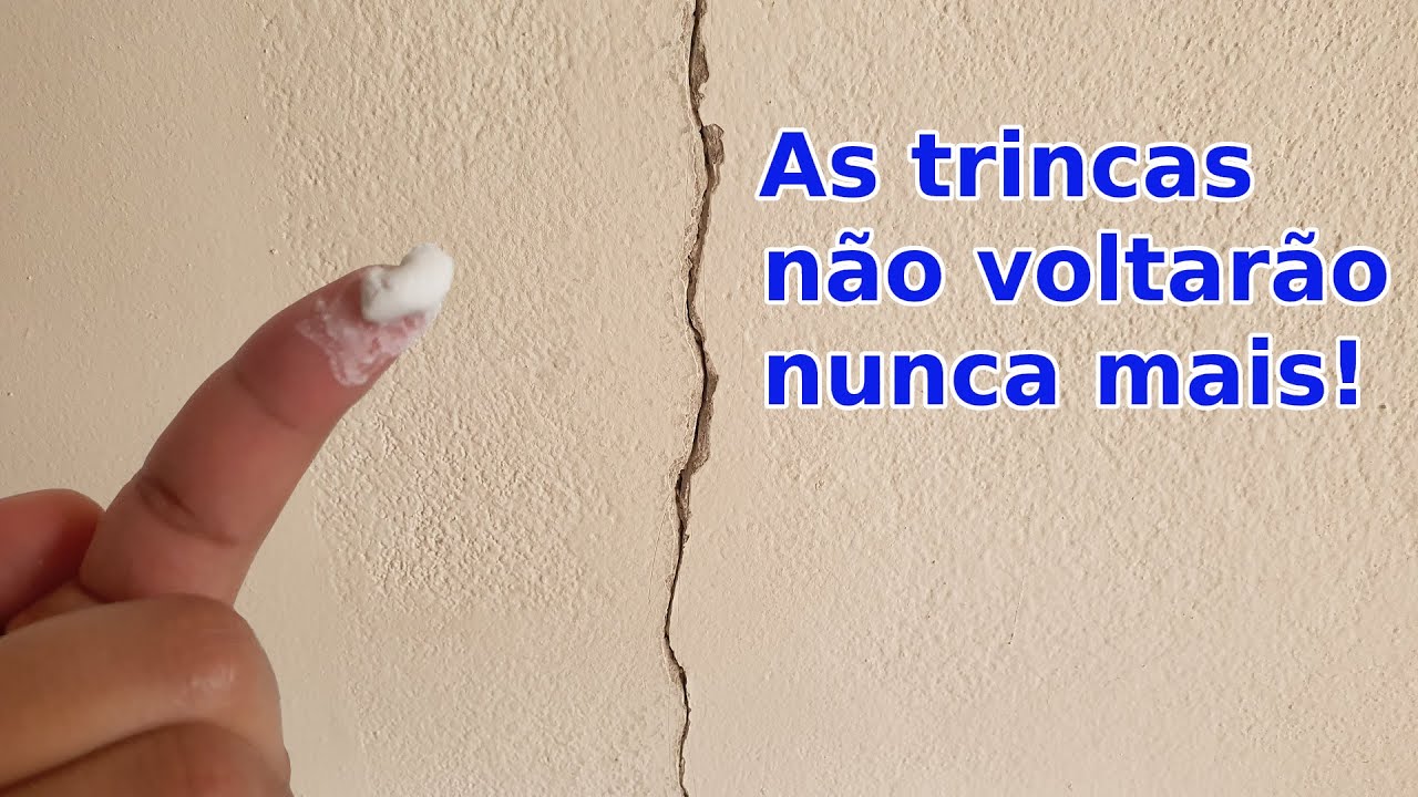 Acabe com trincas nas paredes e muros assim (passo a passo completo)