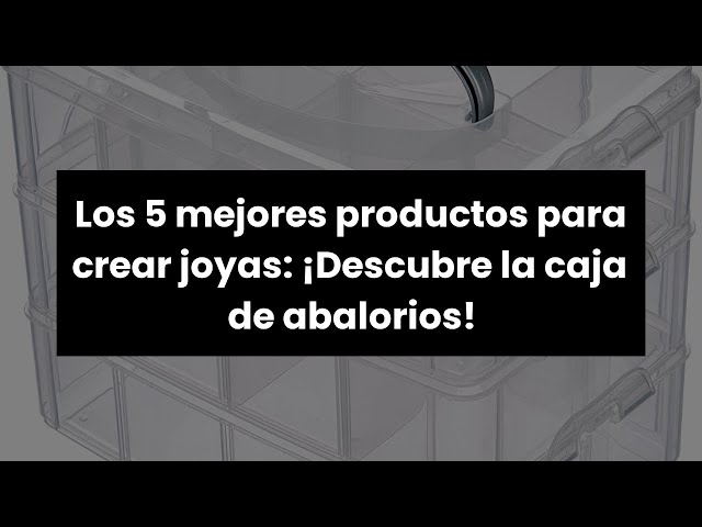 Vídeo relacionado con Vaessen Creative Caja de Almacenamiento Coloridas con 6 Compartimentos, 21 x 18,5 x 14 cm