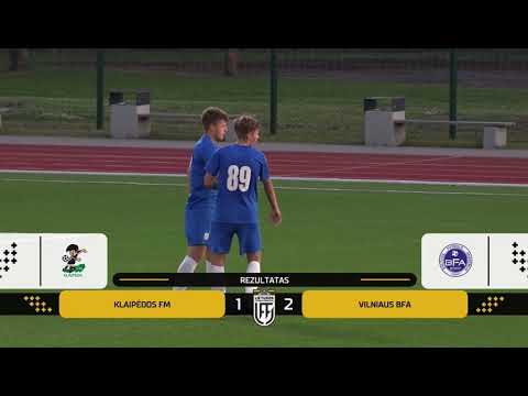 LFF Taurė 2023 (Aštunfinalis): Klaipėdos FM 1:2 Vilniaus BFA (Varžybų Apžvalga)