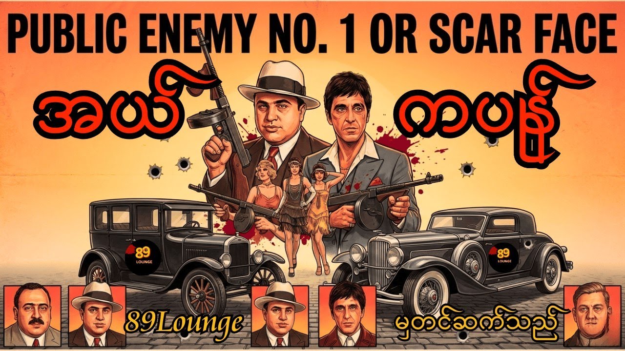 အမာရွတ်မျက်နှာ Al Capone..??