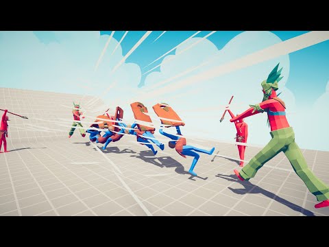 2 WIND MAG + 4 SPEAR THROWER vs 8 EVERY UNIT | TABS Totally Accurate Battle Simulator