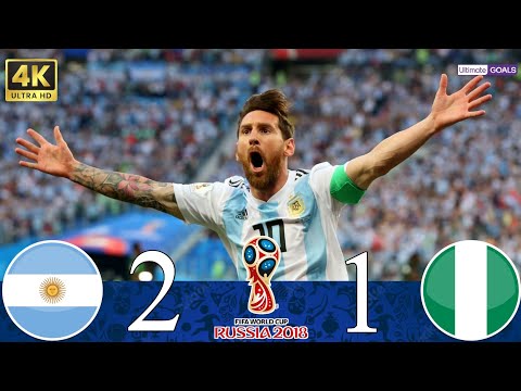 Argentina 2~1 Nigeria | World Cup Russia 2018 | Extended Highlights 🎤⟨⟨حفيظ دراجي⟩⟩
