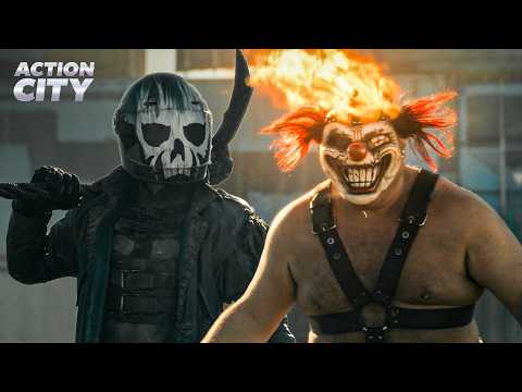 Sweet Tooth Ends Mr. Grimm in Fiery Showdown | Twisted Metal (Samoa Joe, Mike Mitchell)