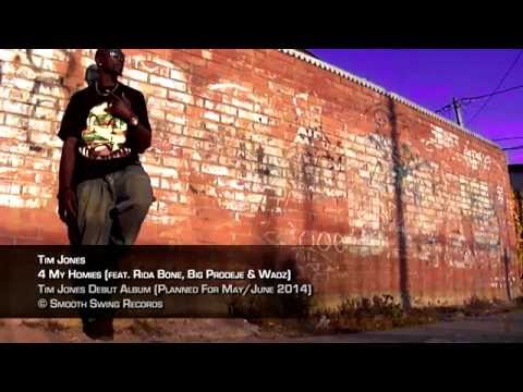 Tim Jones - 4 My Homies (feat. Rida Bone, Big Prodeje & Wadz) [ 2014 G-Funk ]