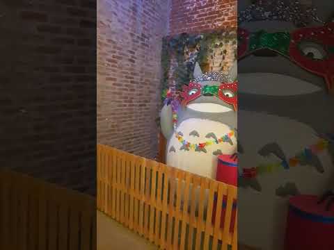 Centro Gastronômico Assaí, Paraná, Brasil. Fev. 2026 #assahi #paraná #brasil #brasile #japan #totoro