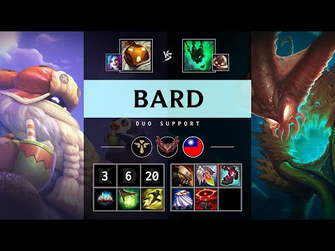 Bard Support vs Thresh - TW Grandmaster Patch 25.16
