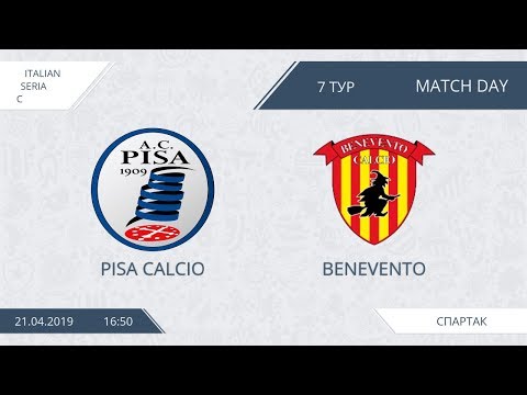 AFL19. Italy. Serie C. Day 7. Pisa Calcio - Benevento.
