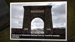 preview picture of video 'Chico to Mammoth Hot Springs Hotel & Lamar Valley Journeyer's photos, United States (slideshow)'