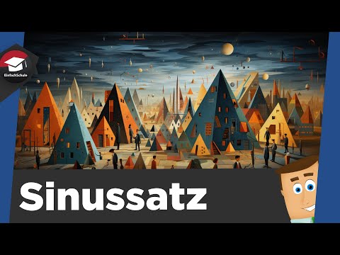 Sine theorem simply explained - Calculate triangles easily - Explanation and examples - Sine theo...