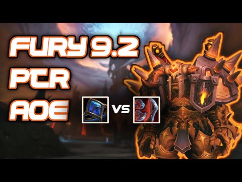 [9.2 PTR] FURY Warrior Potential BEST AOE Builds - Signet Overthroned?