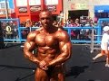 Austrian bodybuilder Thomas Burianek live in HD at the muscle beach Venice - California USA