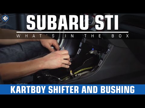 Kartboy Shifter and Bushing Install/Review/Before-After - 2015 Subaru STI