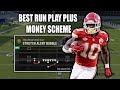 Madden 24 BEST run play with OP money plays to scheme with it!