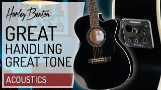 Video thumbnail for Harley Benton - Custom Line - CLA-16SCE BK - Presentation - by Harley Benton