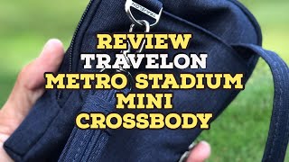 Review Travelon Metro Stadium Mini Crossbody Purse Antitheft Bag Compare Classic Messenger