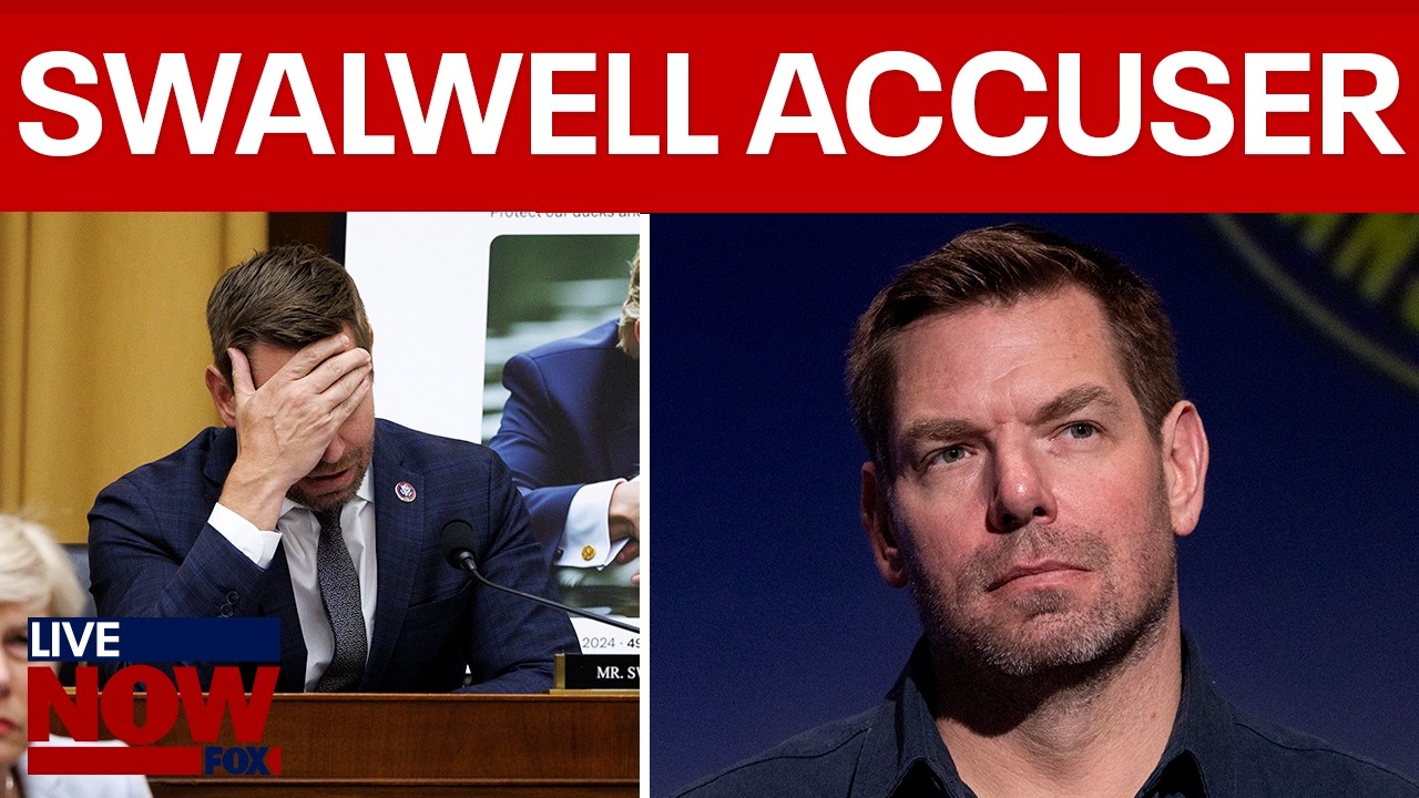 LIVE: Swalwell accuser speaks out after Congressman resigns as pressure mounts