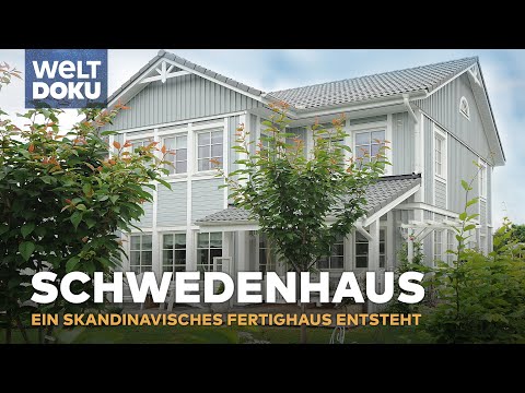 SCHWEDENHÄUSER - So entsteht ein skandinavisches Fertighaus aus Holz | WELT DOKU