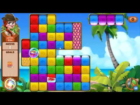 Lost Island: Blast Adventure - Level 524 (No Boosters) HD