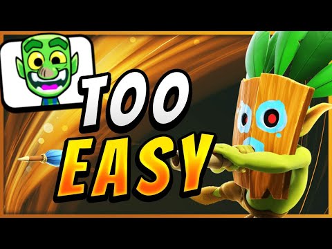 EASIEST LOG BAIT DECK in CLASH ROYALE ✅