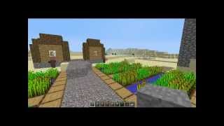 preview picture of video 'Minecraft Village Seeds fieryvillage'